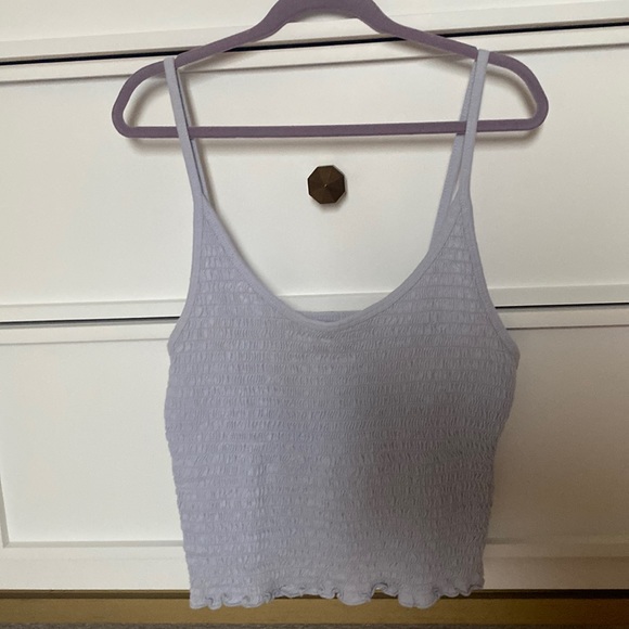 Hollister Tops - Light purple tank top from Hollister size M. Perfect condition, originally $47.